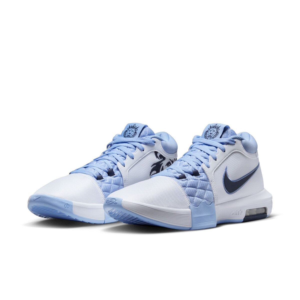 Sapatilhas de Basquetebol de Homem Lebron Witness VIII Branco / Azul-2