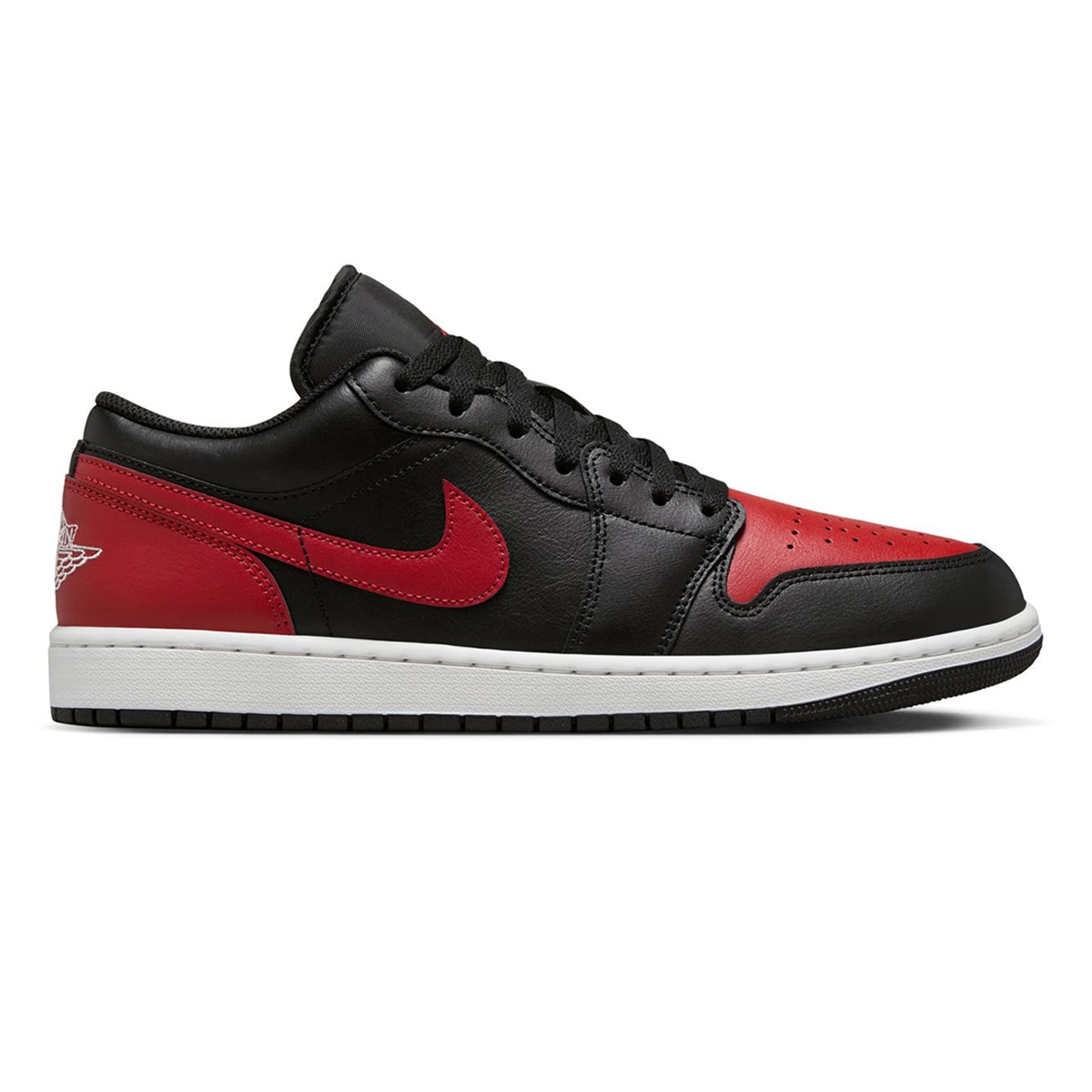 Sapatilhas de Basquetebol de Homem Air Jordan 1 Low Preto / Vermelho-1