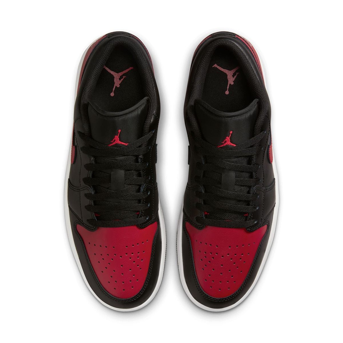 Sapatilhas de Basquetebol de Homem Air Jordan 1 Low Preto / Vermelho-3