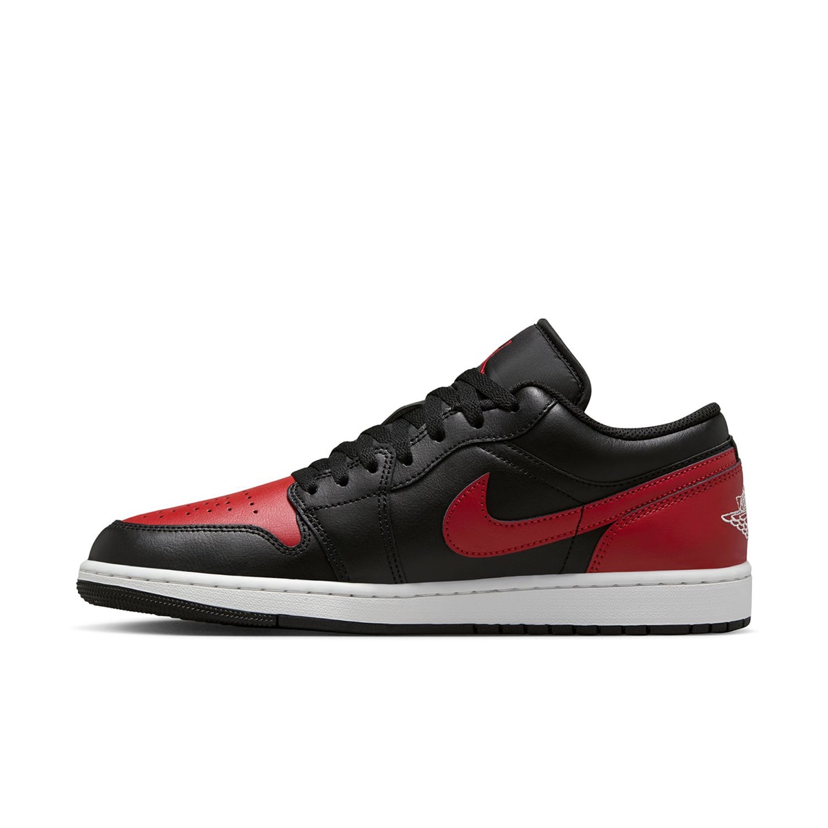 Sapatilhas de Basquetebol de Homem Air Jordan 1 Low Preto / Vermelho-4