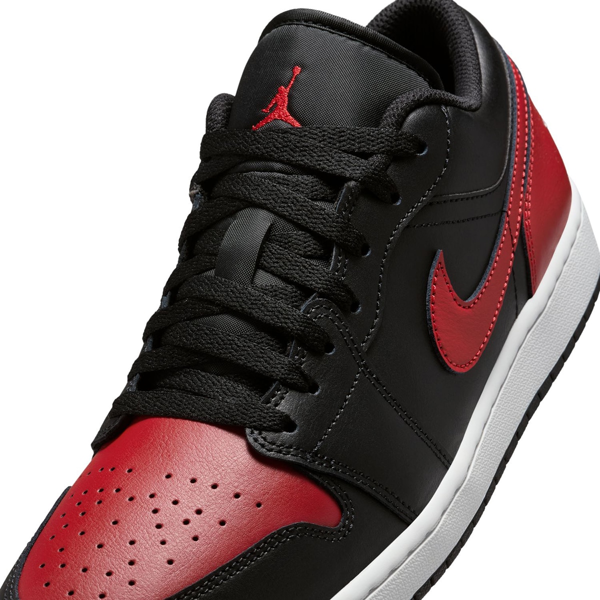 Sapatilhas de Basquetebol de Homem Air Jordan 1 Low Preto / Vermelho-7
