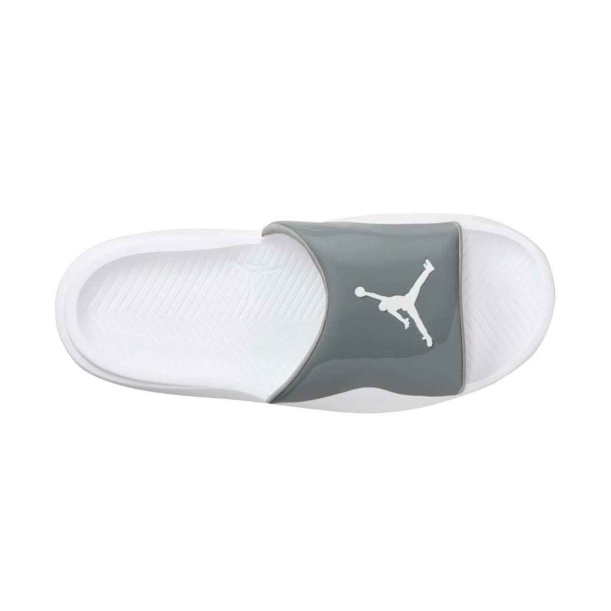 Chinelos de Homem Franchise Slide Branco / Cinzento-2