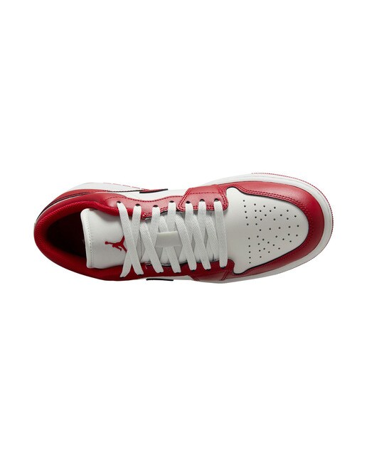 Sapatilhas de Basquetebol de Homem Air Jordan 1 Low Branco / Vermelho-2