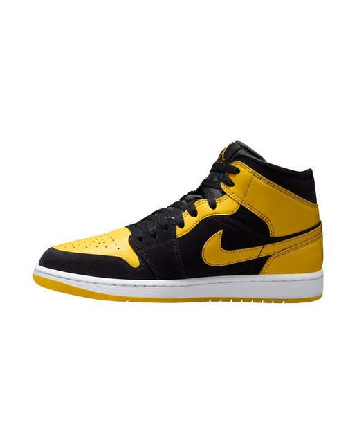 Sapatilhas Desportivas Casual de Homem Air Jordan 1 Mid SE Amarelo / Preto-4