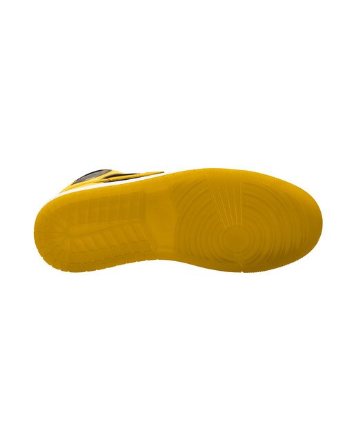 Sapatilhas Desportivas Casual de Homem Air Jordan 1 Mid SE Amarelo / Preto-5