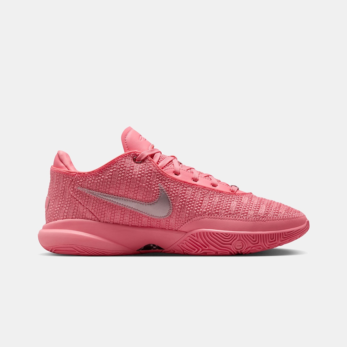 Sapatilhas de Basquetebol Unissexo Lebron XX Rosa / Cinzento-1