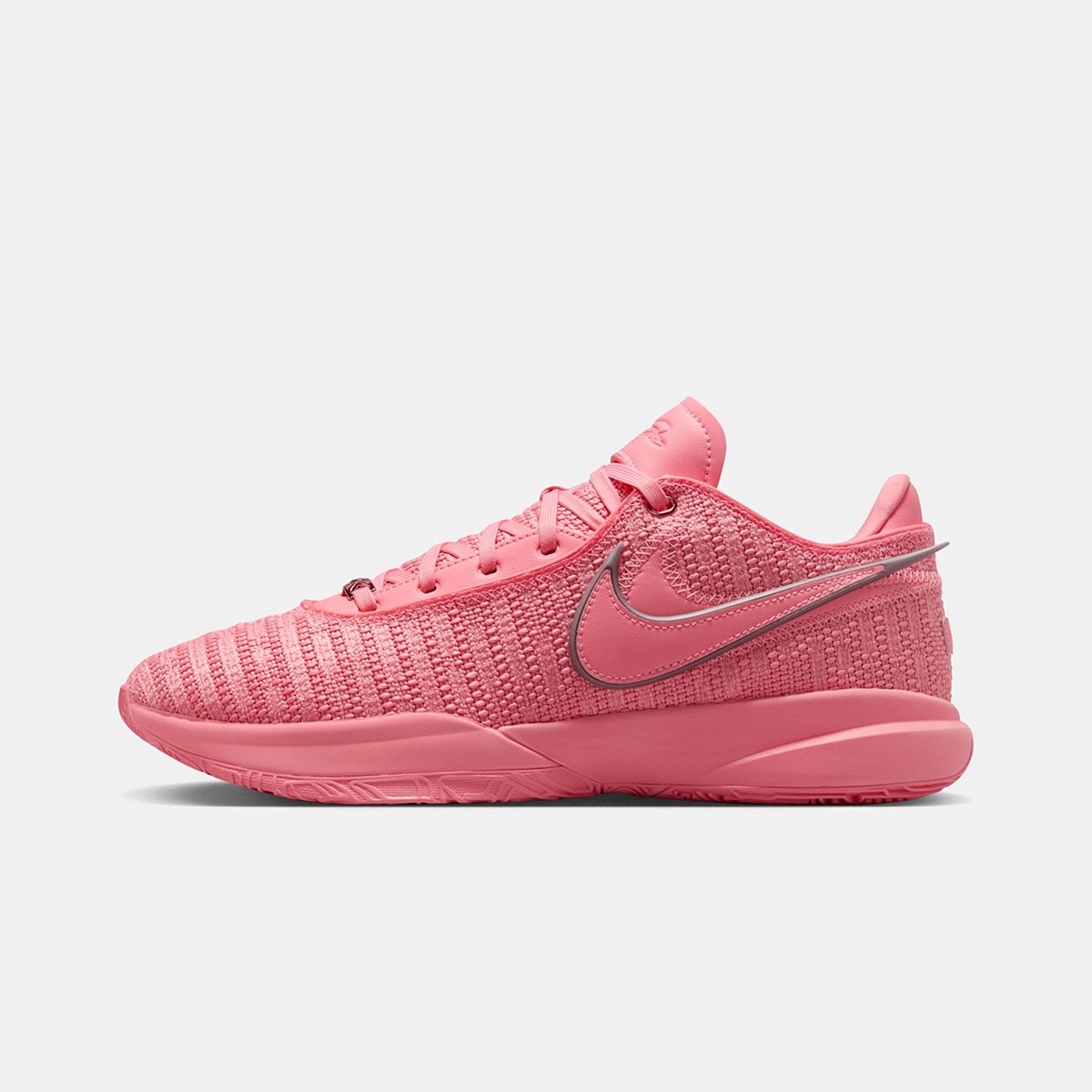 Sapatilhas de Basquetebol Unissexo Lebron XX Rosa / Cinzento-3