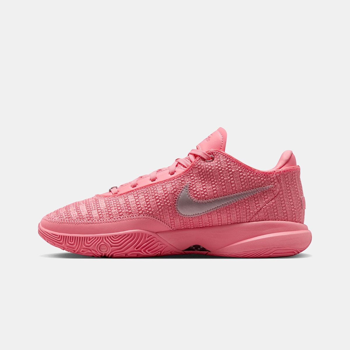 Sapatilhas de Basquetebol Unissexo Lebron XX Rosa / Cinzento-4