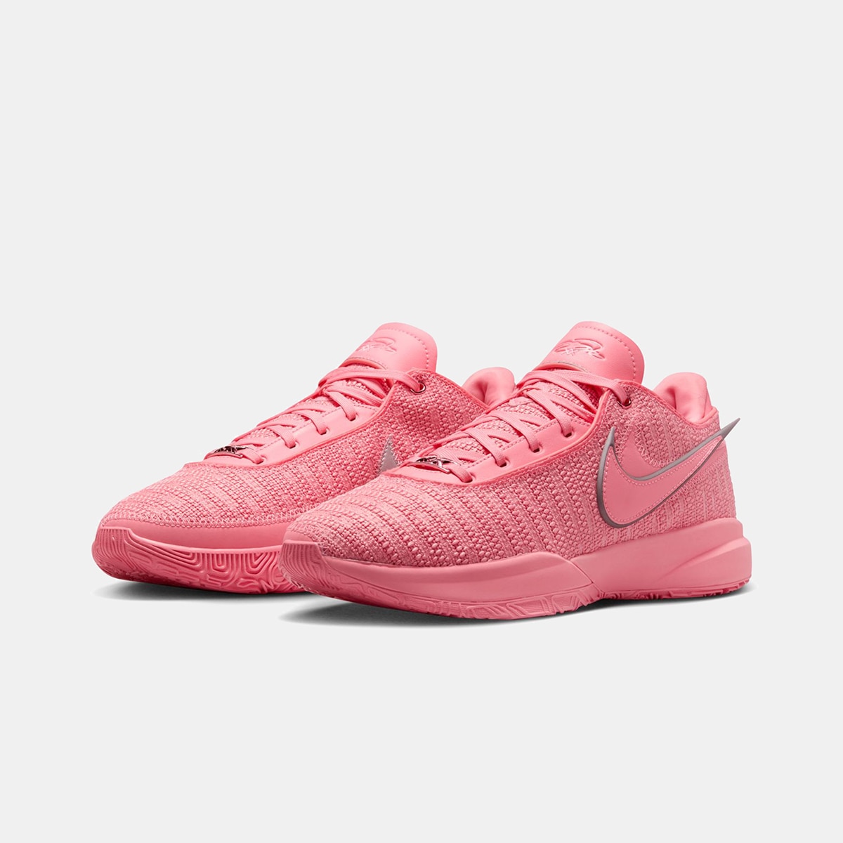 Sapatilhas de Basquetebol Unissexo Lebron XX Rosa / Cinzento-5