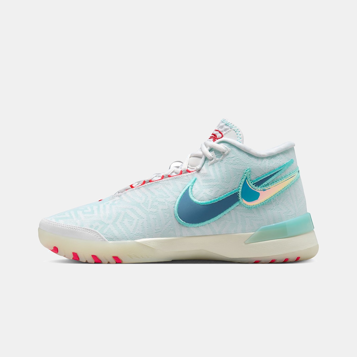 Sapatilhas de Basquetebol de Homem LBJ NXXT Genisus Branco / Verde-3