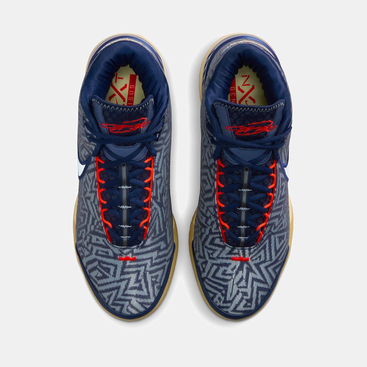 Sapatilhas de Basquetebol de Homem LBJ NXXT Genisus Azul-marinho-6