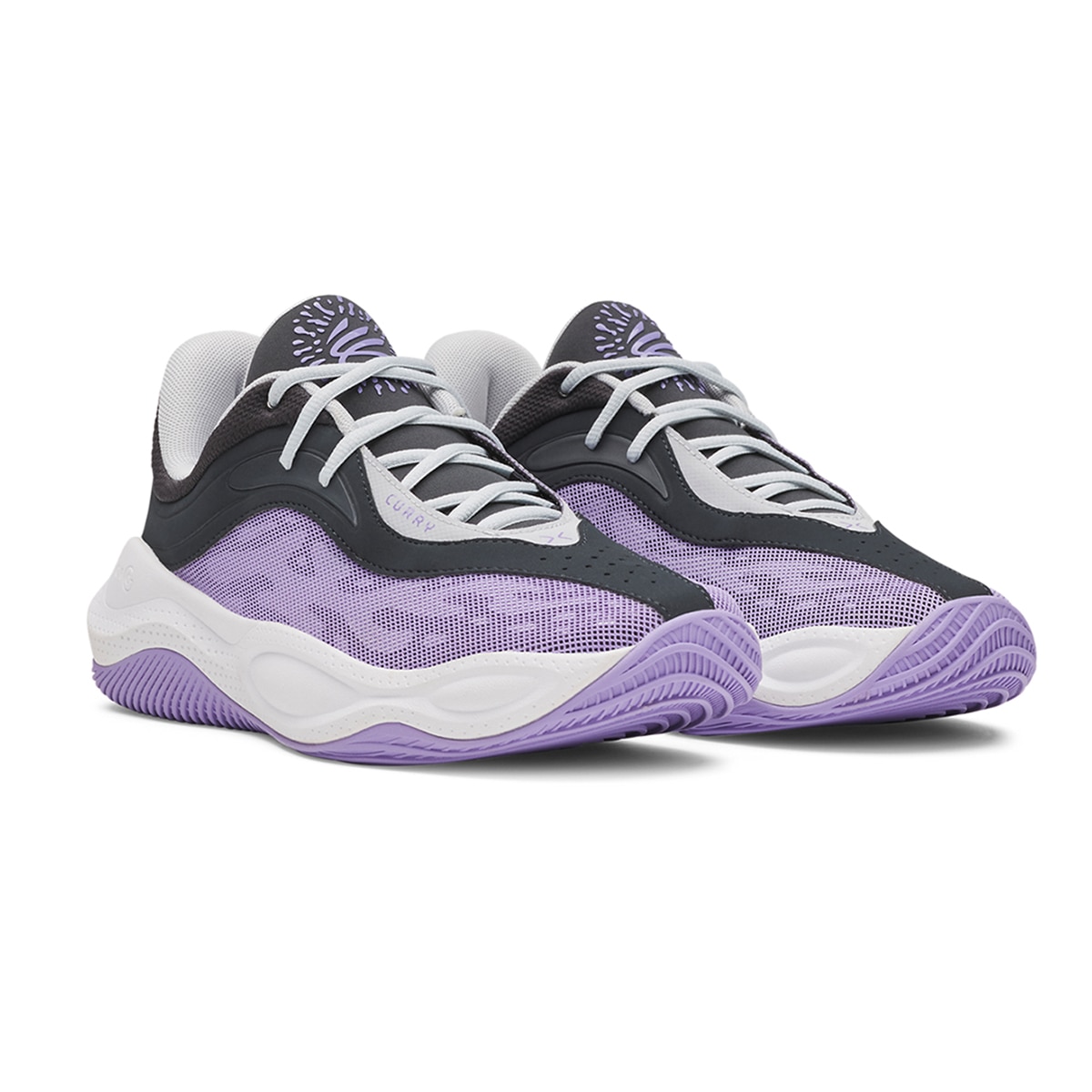 Sapatilhas de Basquetebol de Homem Curry Splash 25 Cinzento-2
