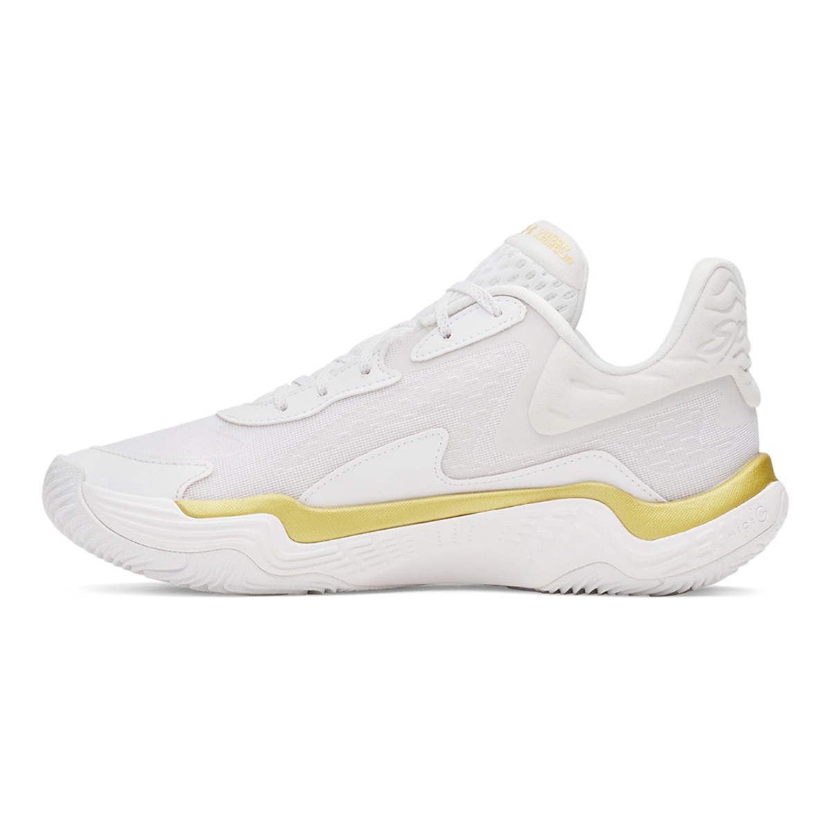 Sapatilhas de Basquetebol de Homem Ua Spawn 7 Branco-4