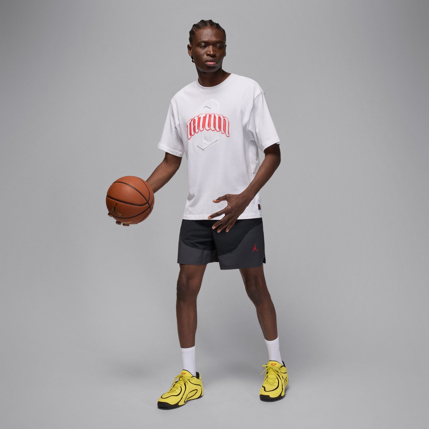 Sapatilhas de Basquetebol de Homem Tatum 4 Amarelo-14