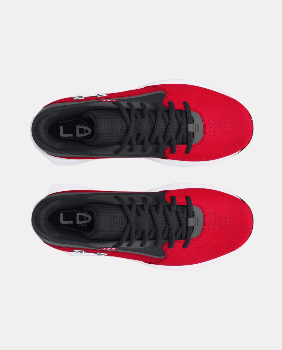 Sapatilhas de Basquetebol de Adulto Ua Lockdown 7 Vermelho-escuro-3