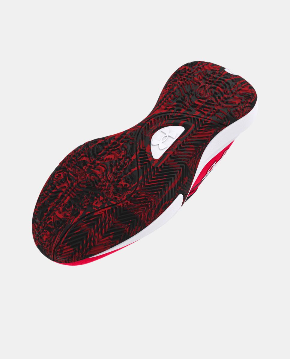 Sapatilhas de Basquetebol de Adulto Ua Lockdown 7 Vermelho-escuro-5