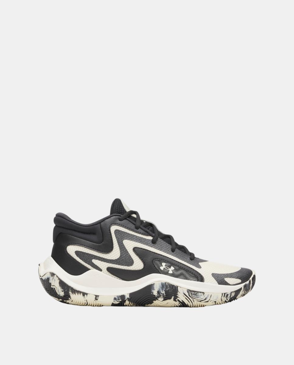 Zapatillas de baloncesto de niño Ua Gs Lockdown 8 Under Armour - Negro Negro-1