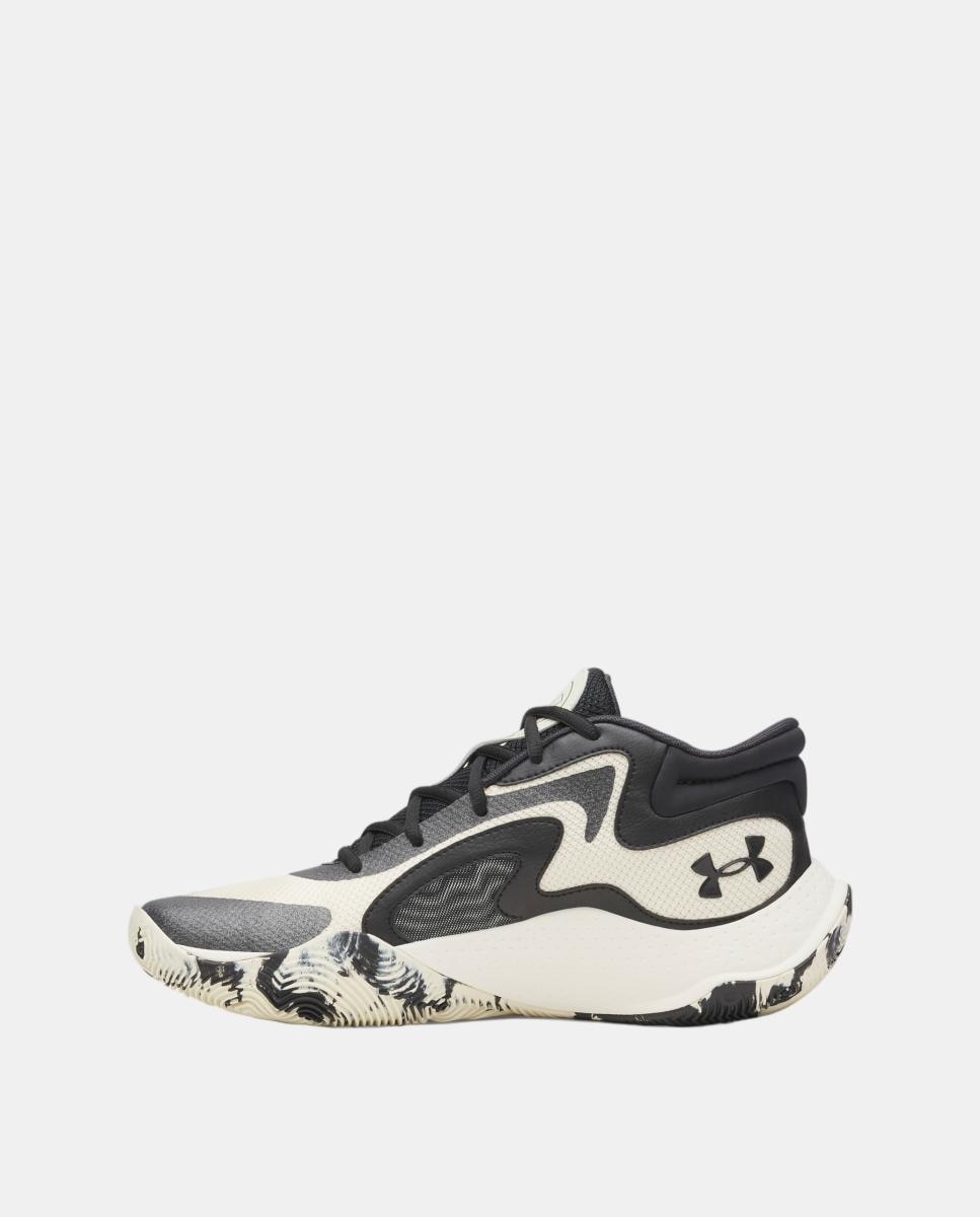 Zapatillas de baloncesto de niño Ua Gs Lockdown 8 Under Armour - Negro Negro-4