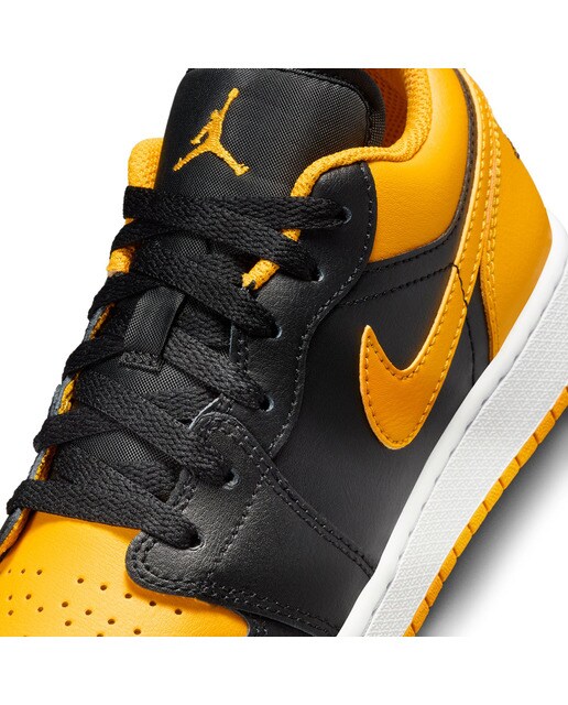 Sapatilhas de Basquetebol de Criança Air Jordan 1 Low Preto / Amarelo-7