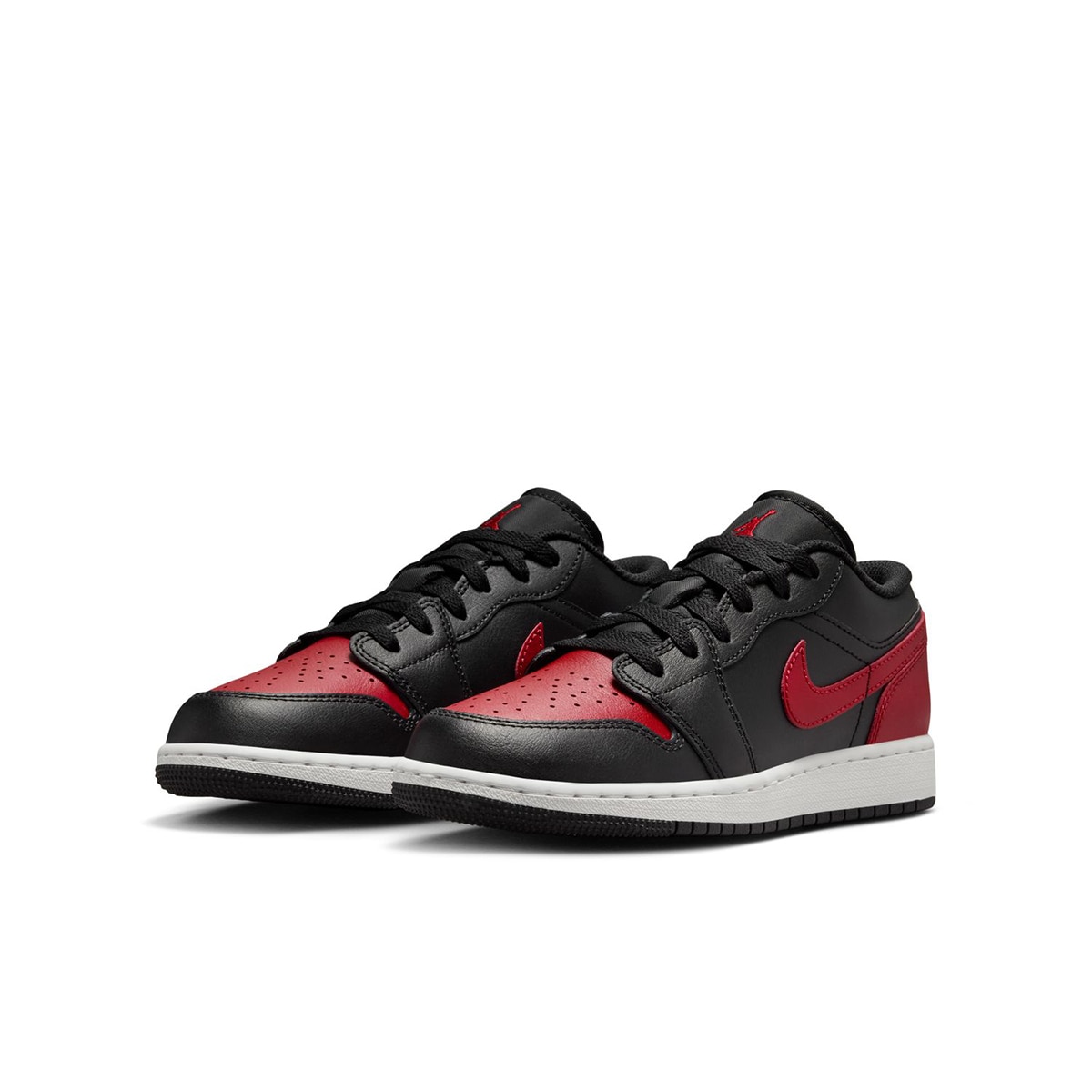 Sapatilhas de Basquetebol de Criança Air Jordan 1 Low Preto / Vermelho-2