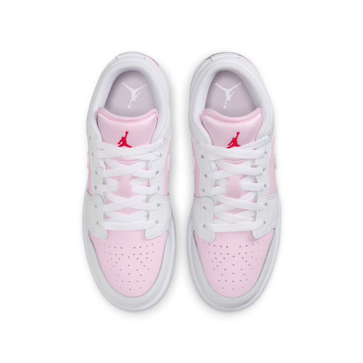 Sapatilhas de Basquetebol de Criança Air Jordan 1 Low Rosa / Branco-3