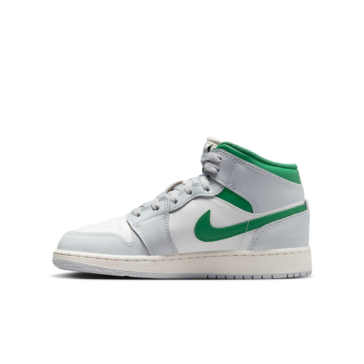 Sapatilhas de Basquetebol de Criança Air Jordan 1 Mid Branco / Verde-4