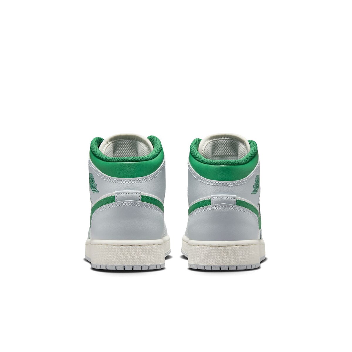Sapatilhas de Basquetebol de Criança Air Jordan 1 Mid Branco / Verde-5