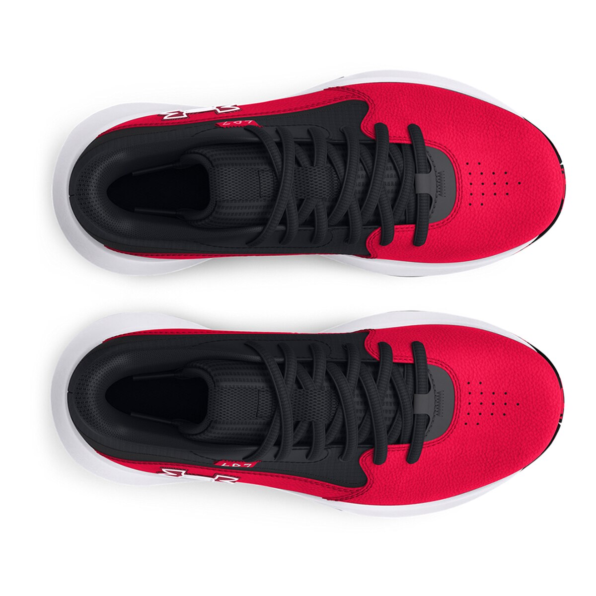 Sapatilhas de Basquetebol de Menino Ua Gs Lockdown 7 Vermelho-3