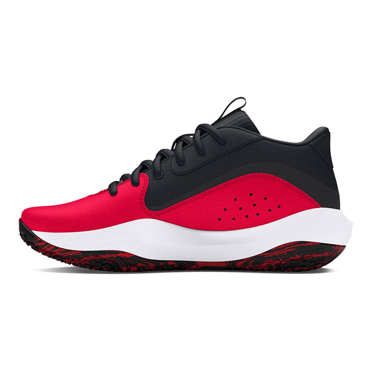 Sapatilhas de Basquetebol de Menino Ua Gs Lockdown 7 Vermelho-4