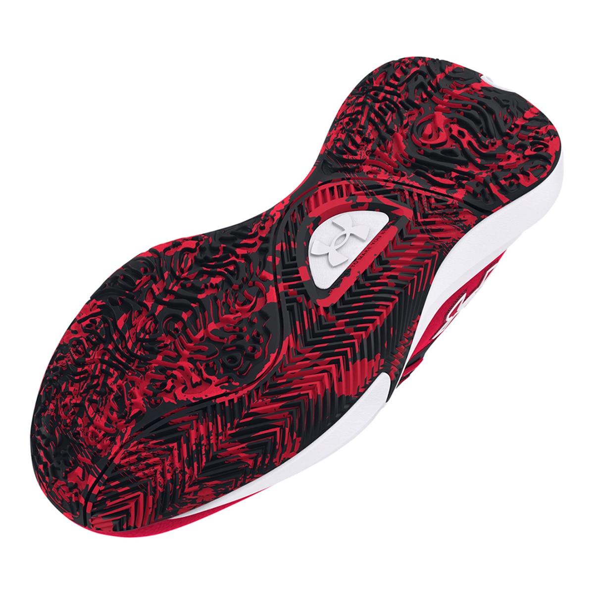 Sapatilhas de Basquetebol de Menino Ua Gs Lockdown 7 Vermelho-5