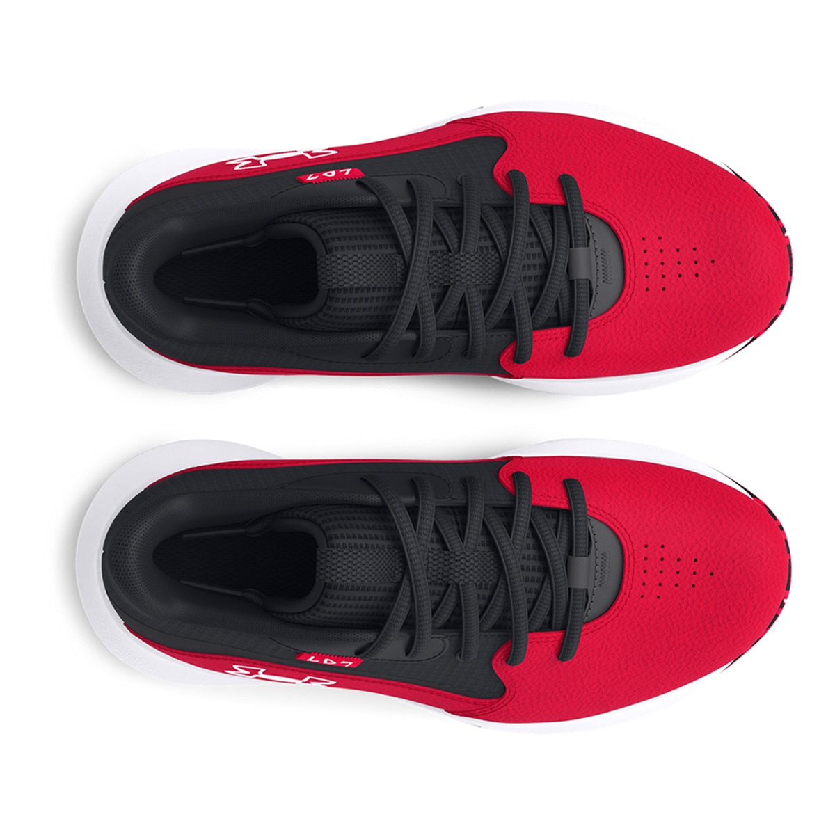 Sapatilhas de Basquetebol de Menino Ua Ps Lockdown 7 Vermelho-3