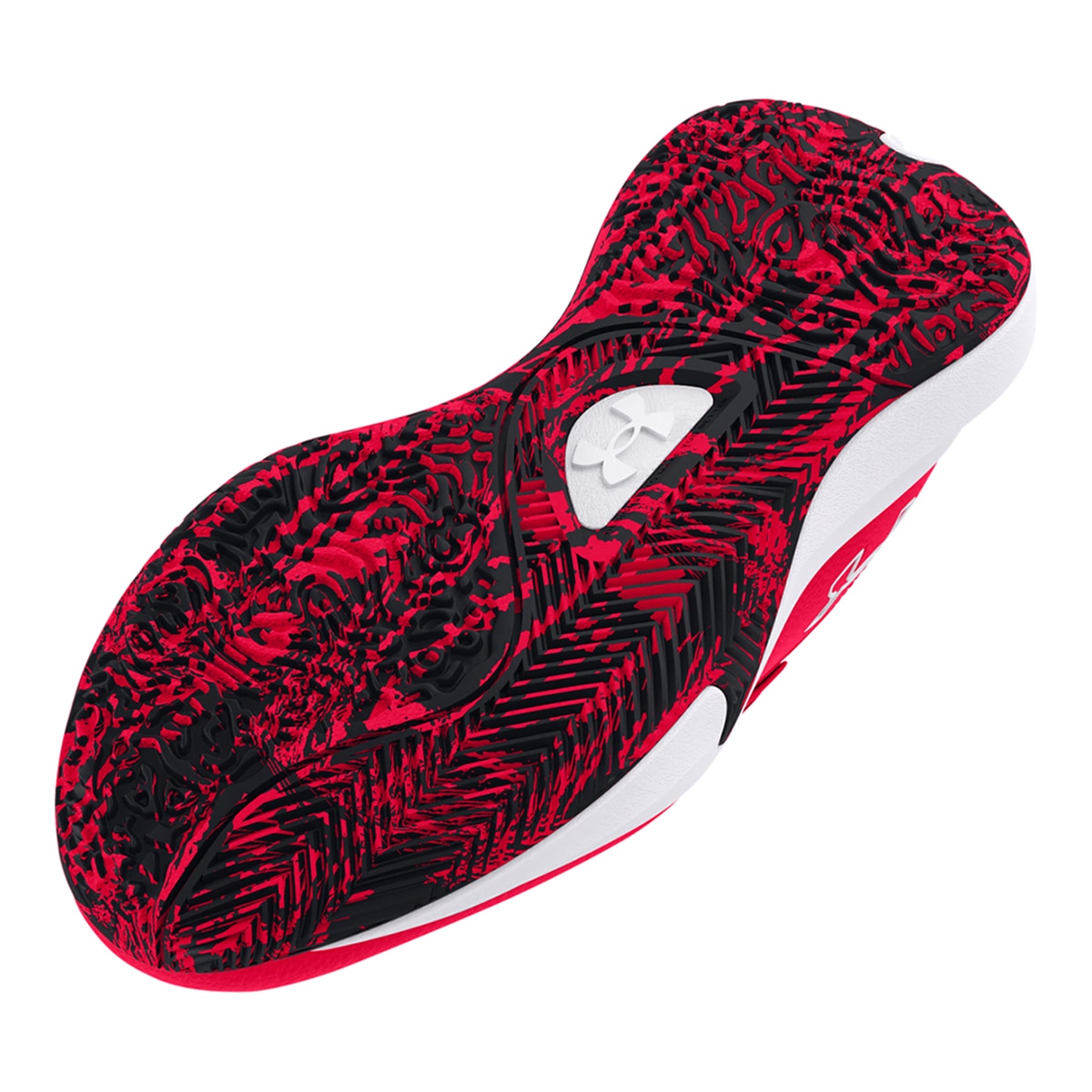 Sapatilhas de Basquetebol de Menino Ua Ps Lockdown 7 Vermelho-5