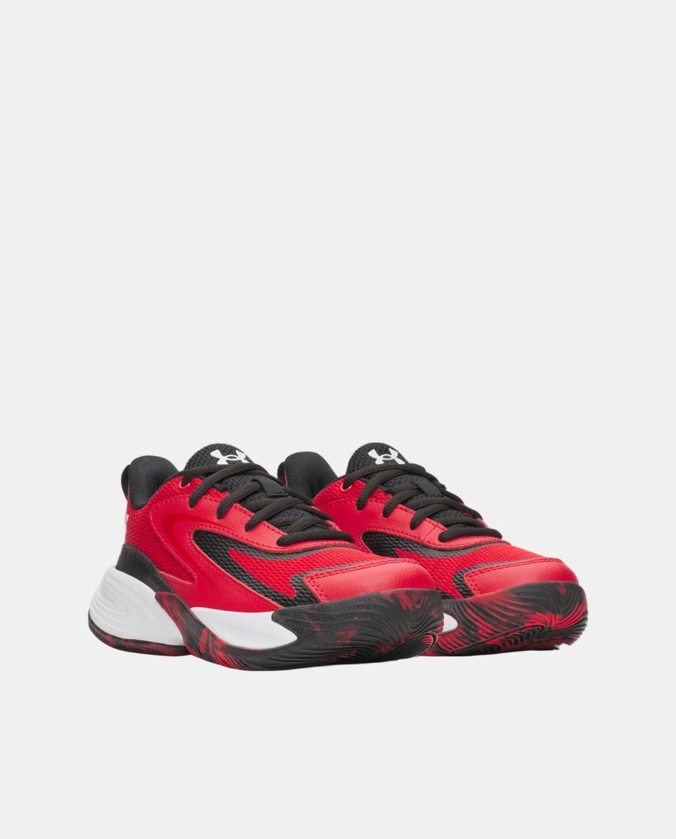 Sapatilhas de Basquetebol de Homem Ua Lockdown 8 Under Armour Vermelho-2