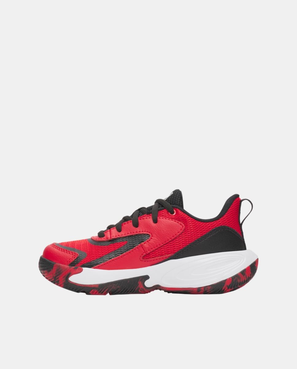 Sapatilhas de Basquetebol de Homem Ua Lockdown 8 Under Armour Vermelho-4