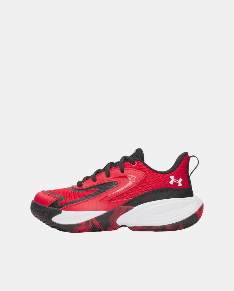 Sapatilhas de Basquetebol de Homem Ua Lockdown 8 Under Armour Vermelho-5