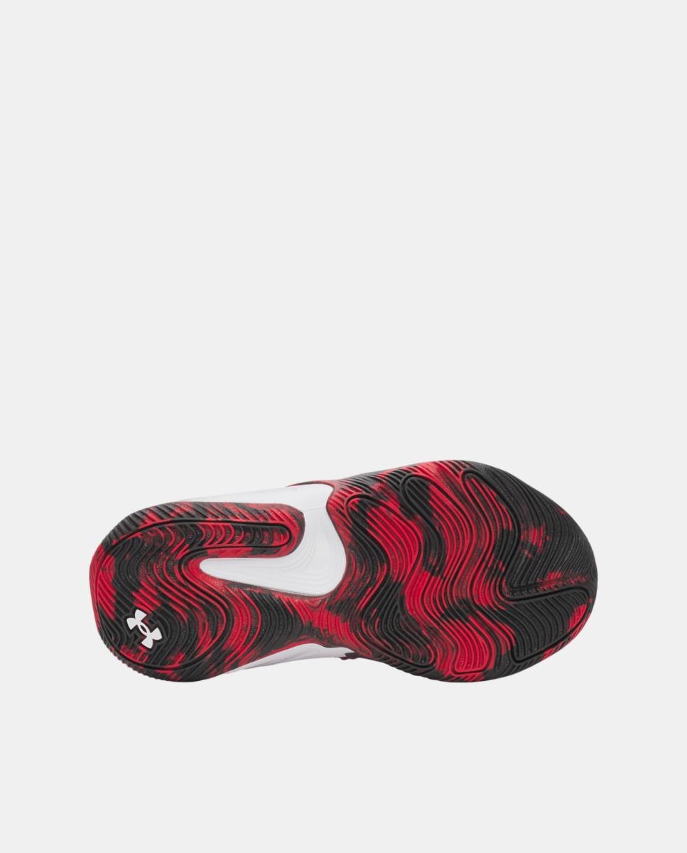 Sapatilhas de Basquetebol de Homem Ua Lockdown 8 Under Armour Vermelho-6