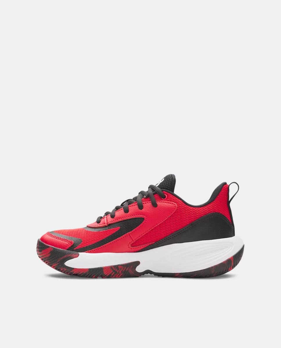 Chuteiras de Futebol de adulto Ua U Shadow Select 4 Fg Under Armour Vermelho-4