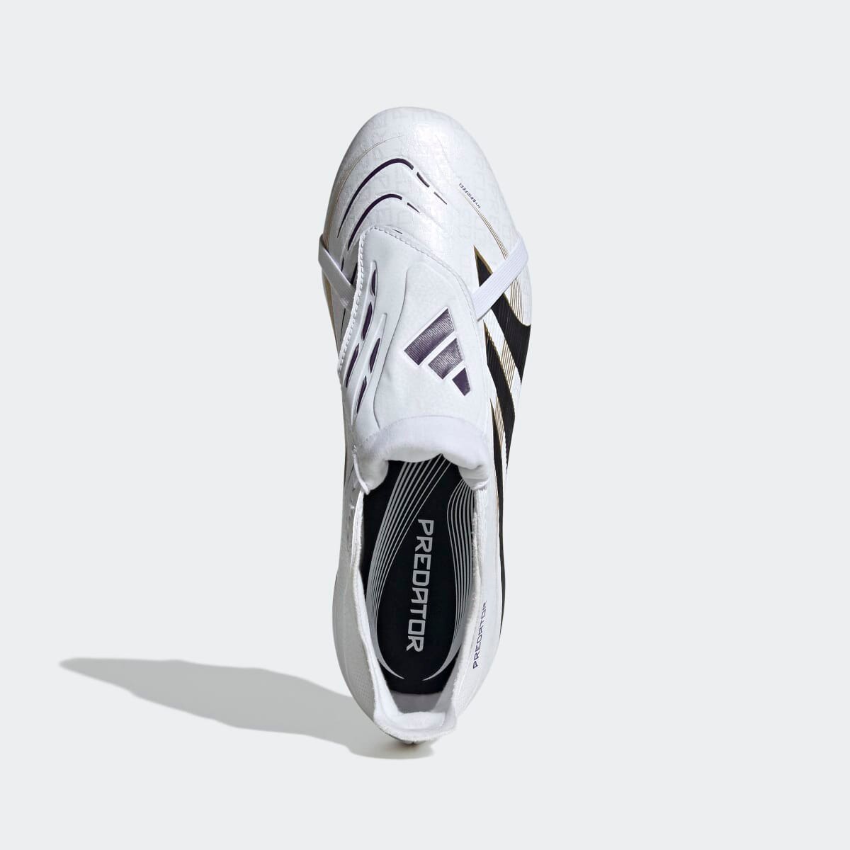 Chuteiras de Futebol de Homem Predator League Ft Fg/Mg Branco-3