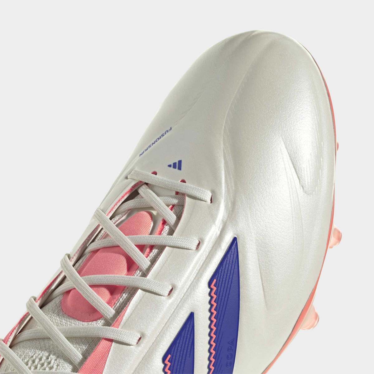 Chuteiras de Futebol de Adulto Copa Pure III Elite Fg Branco / Laranja-8
