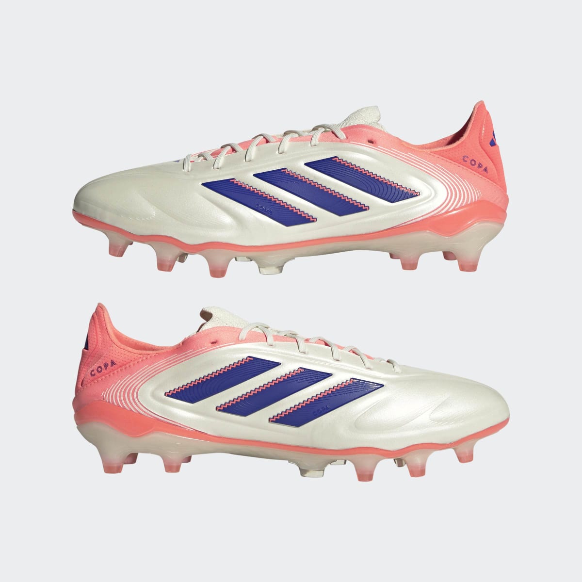 Chuteiras de Futebol de Adulto Copa Pure III Elite Fg Branco / Laranja-9
