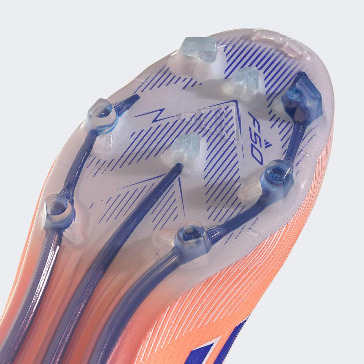 Chuteiras de Futebol de Adulto f50 Elite Fg Laranja-7
