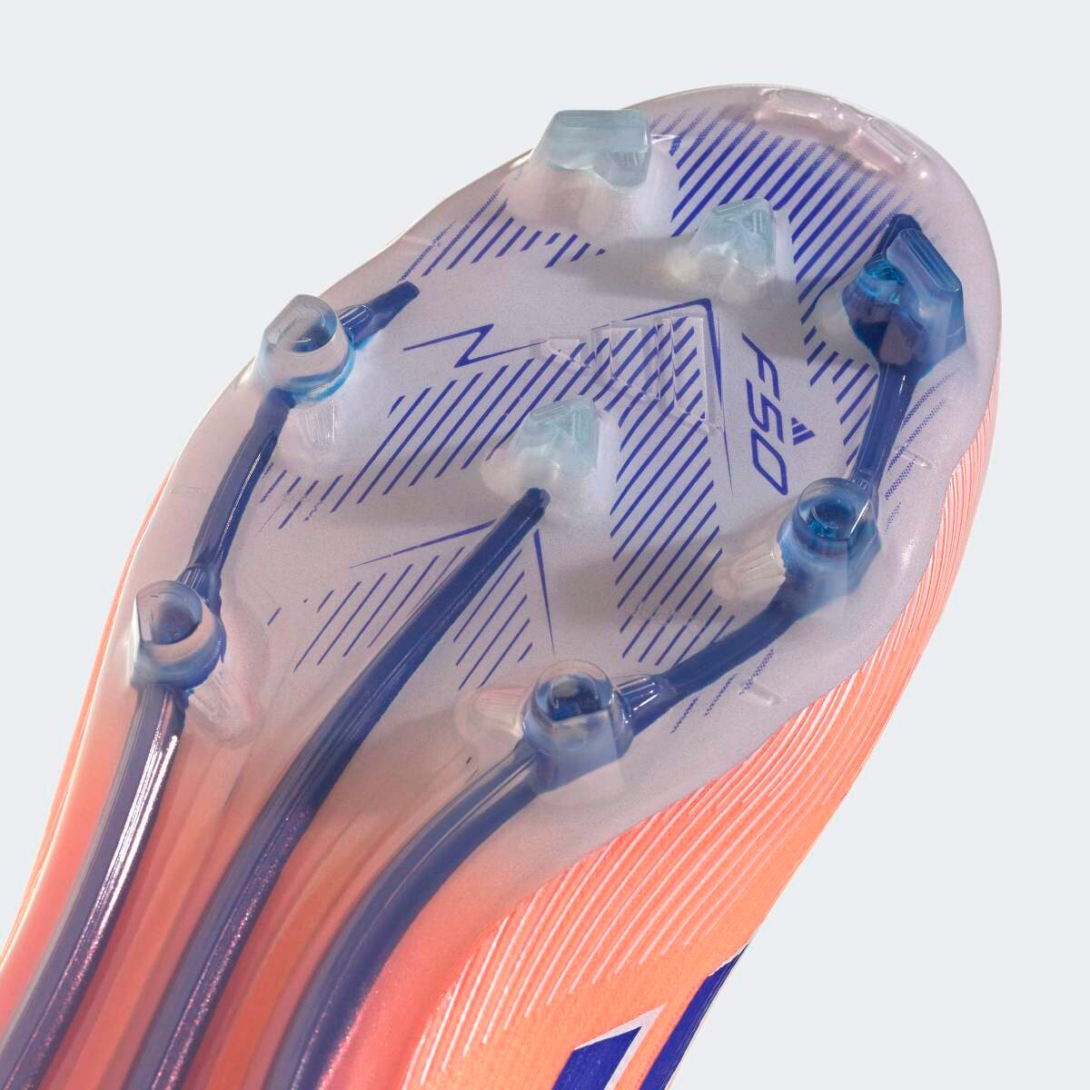 Chuteiras de Futebol de Adulto f50 Elite Fg Laranja-7