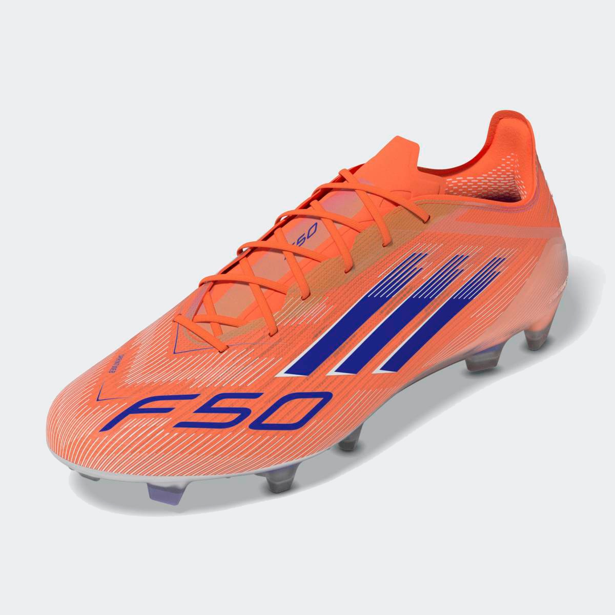 Botas de futbol de adulto f50 elite fg Adidas Naranja · El Corte