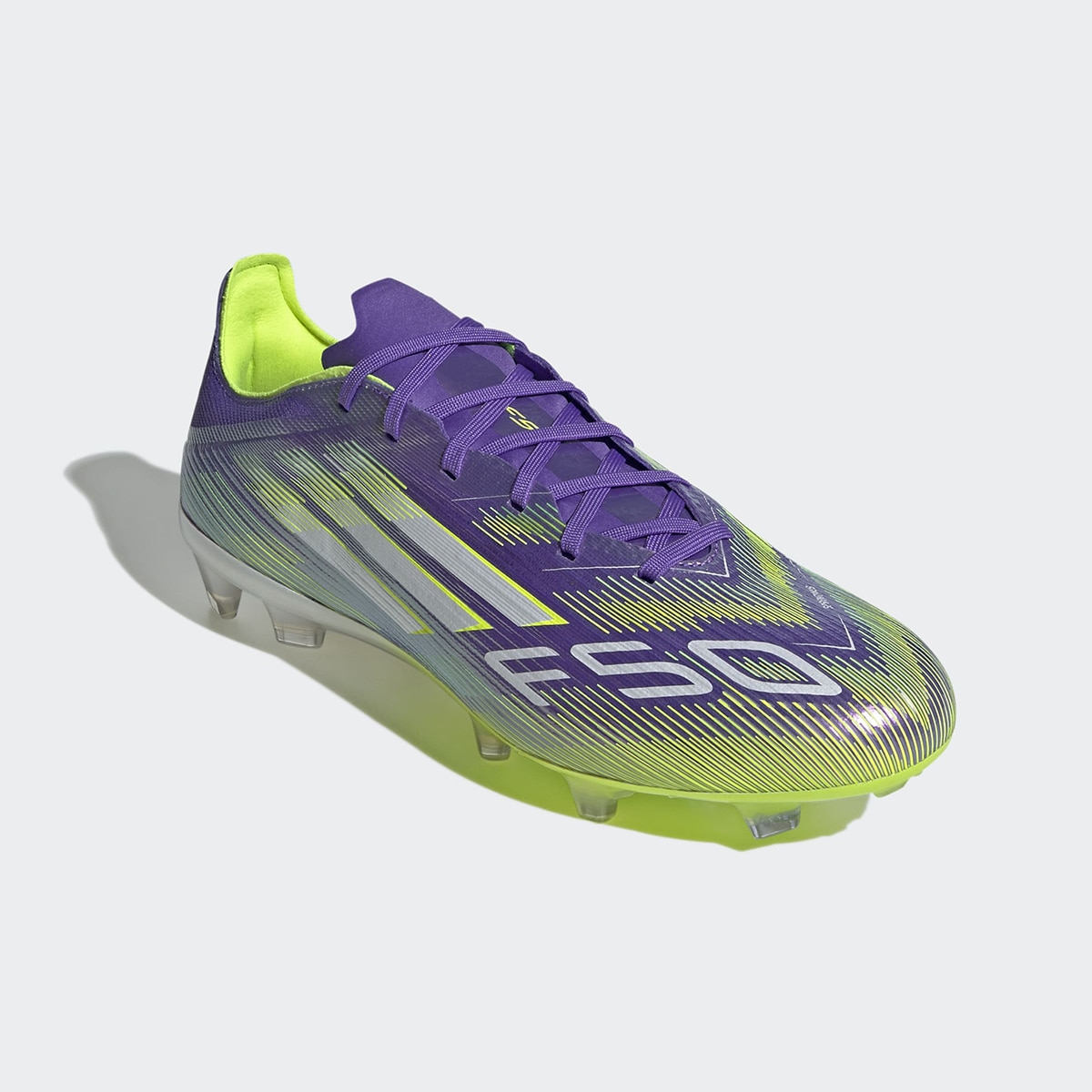 Chuteiras de Futebol de Adulto F50 Pro Fg Roxo-2