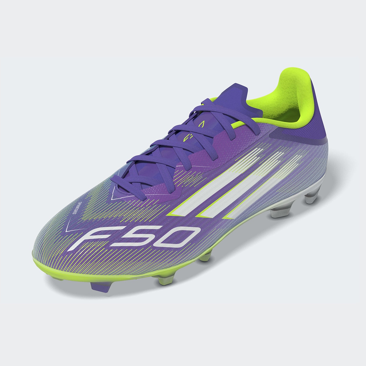 Chuteiras de Futebol de Adulto F50 League Fg/Mg Roxo-4