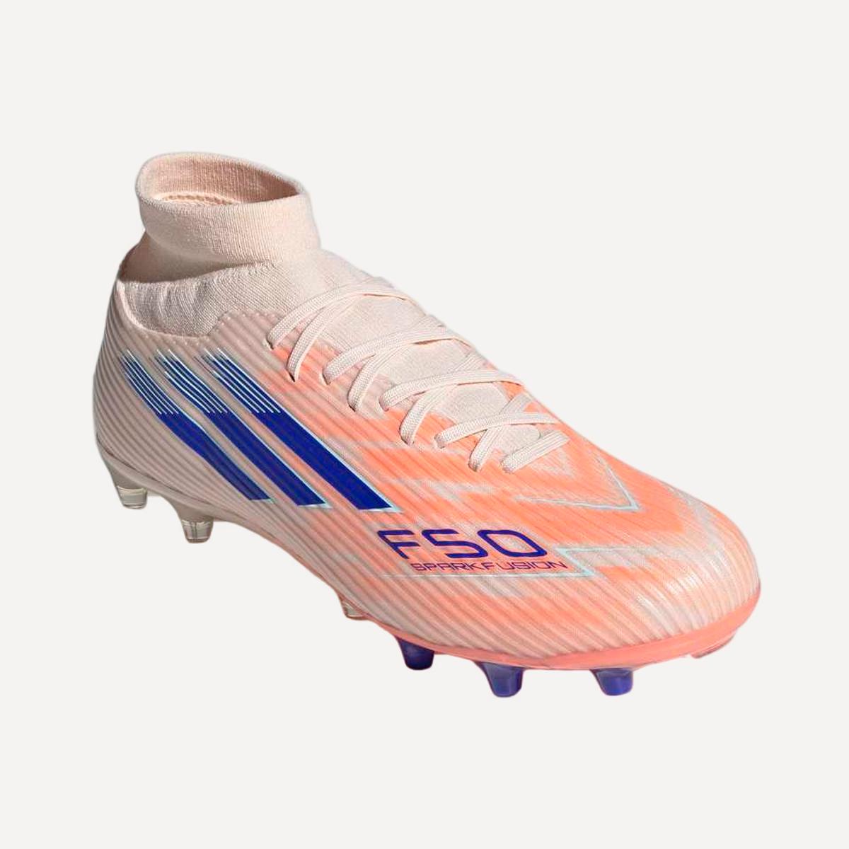 Chuteiras de Futebol de Adulto f50 Sparkfusion League Fg/Ag Laranja-5