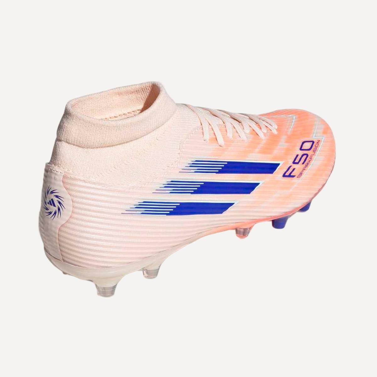 Chuteiras de Futebol de Adulto f50 Sparkfusion League Fg/Ag Laranja-6