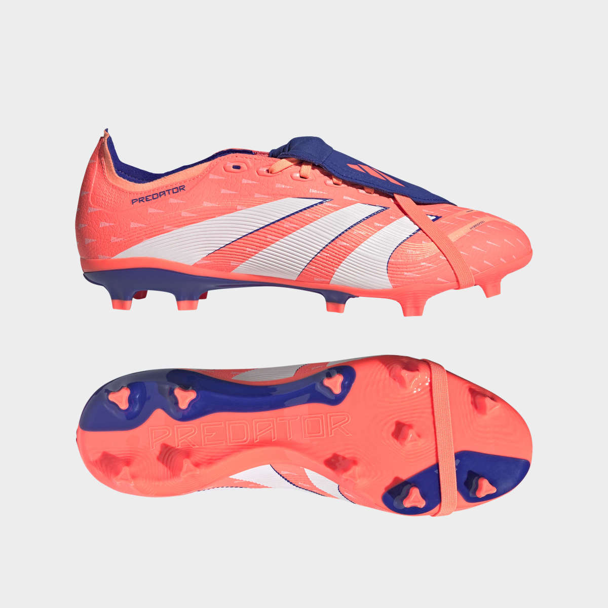 Chuteiras de Futebol de Adulto Predator League Ft Fg/Mg Laranja-11