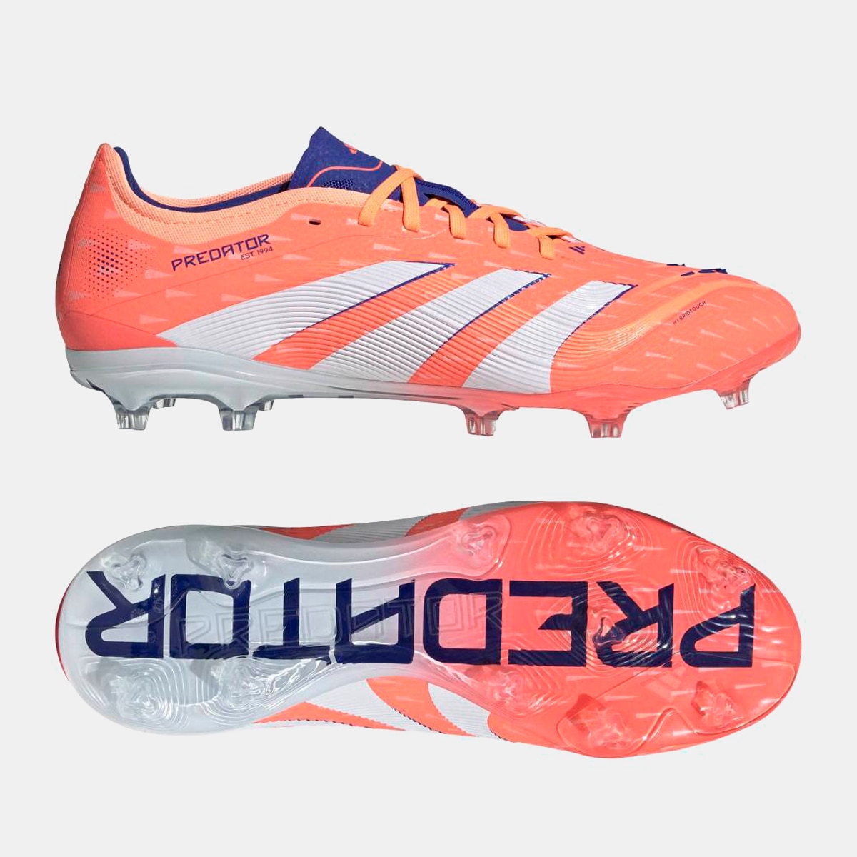Botas de futbol de adulto predator pro fg Adidas Naranja · El