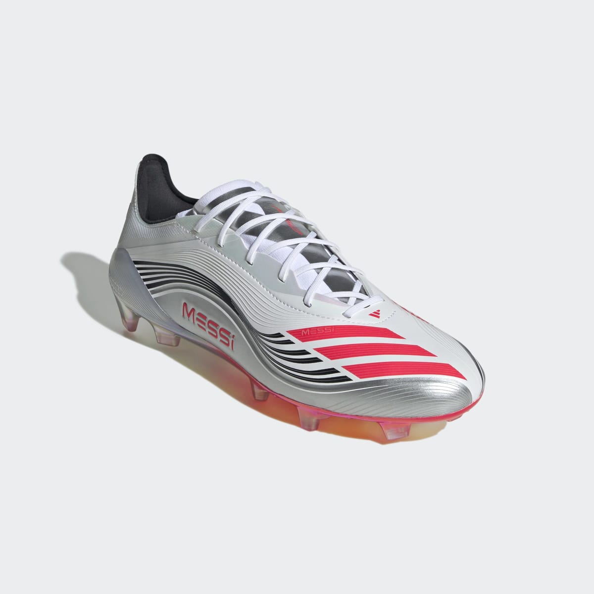 Chuteiras de Futebol de Adulto F50 Messi Elite Fg Branco-2